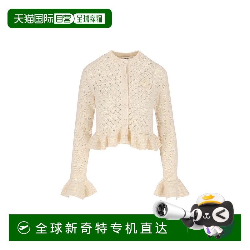 1h可退 香港直邮CHLOÉ 女士针织毛衣 CH25AMC01590107AI25 AW2025