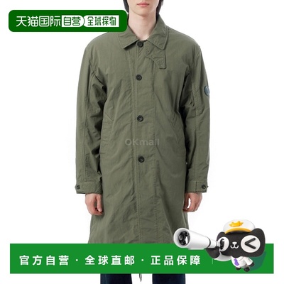 韩国直邮CP COMPANY 斜纹长外套 (19CMOW096A 110305G 652) 夹克