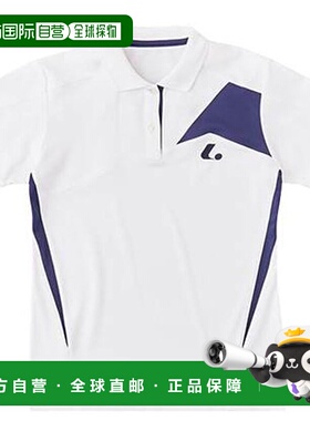 日本直邮LUCENT Polo 衫 女士 比赛衫 白色 短袖 半袖 上衣  防紫