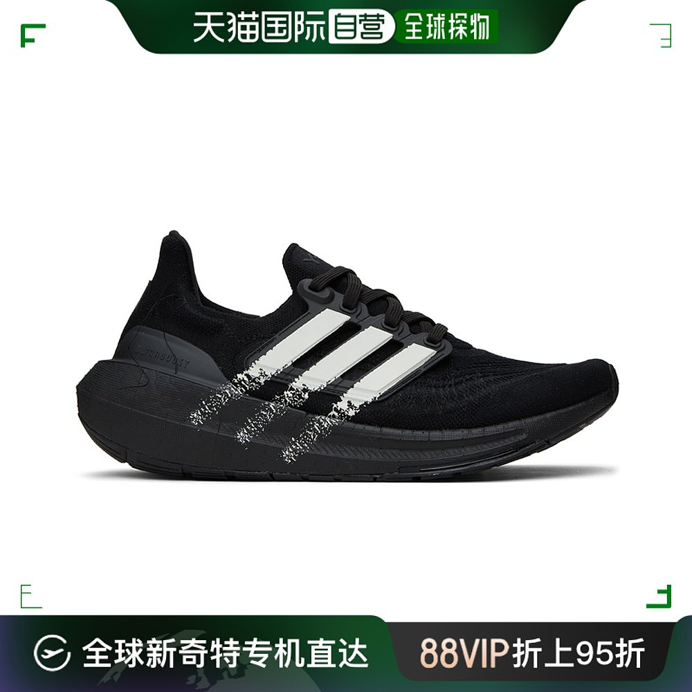 香港直邮潮奢 Y-3女士黑色 Ultraboost Light运动鞋 IF