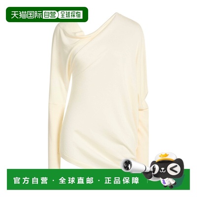 1h可退 香港直邮Moschino 莫斯奇诺 女士 毛衣 beige米色 舒适时