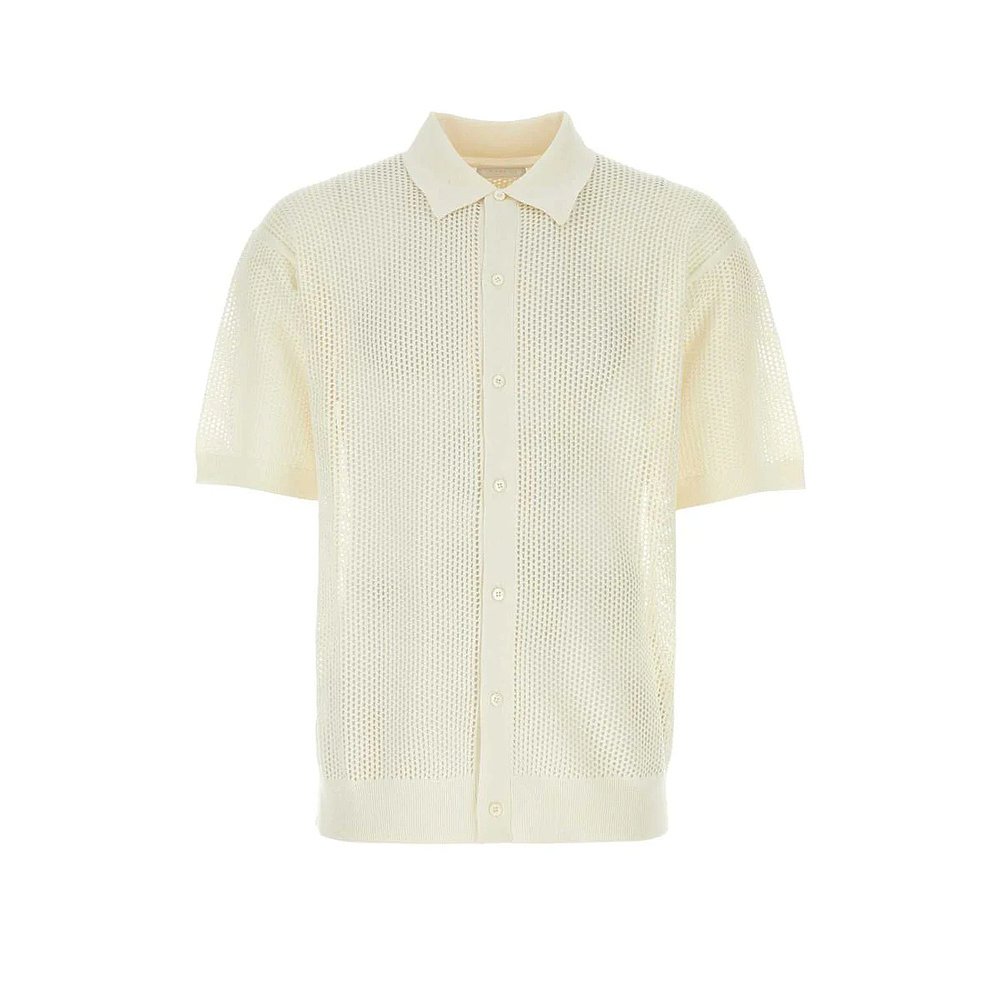 PRADA 男士衬衫 UMG321SOOO14HDF0009-0 SS2024 白色