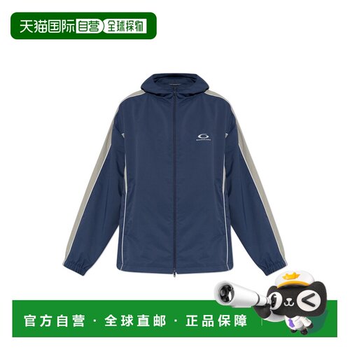 香港直邮BALENCIAGA 男士夹克 871265TUO134140 SS2026 蓝色外套