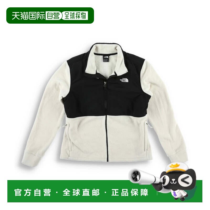 自营The North Face Tundra夹克女式白色黑色摇粒绒全拉链KFC409-