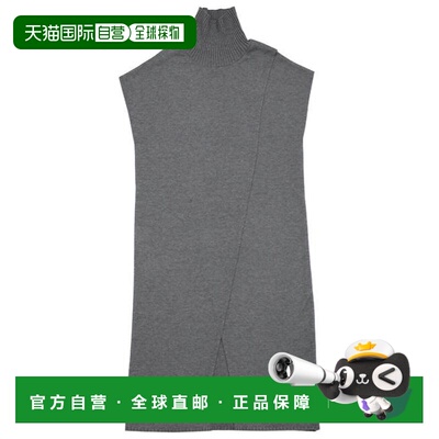 1h可退 日本直邮select MOCA 中缝开叉高领针织长款连衣裙【by SO