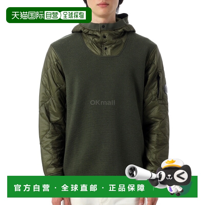 韩国直邮CP COMPANY 美利奴羊毛细连帽针织衫 (19CMKN063A 006390