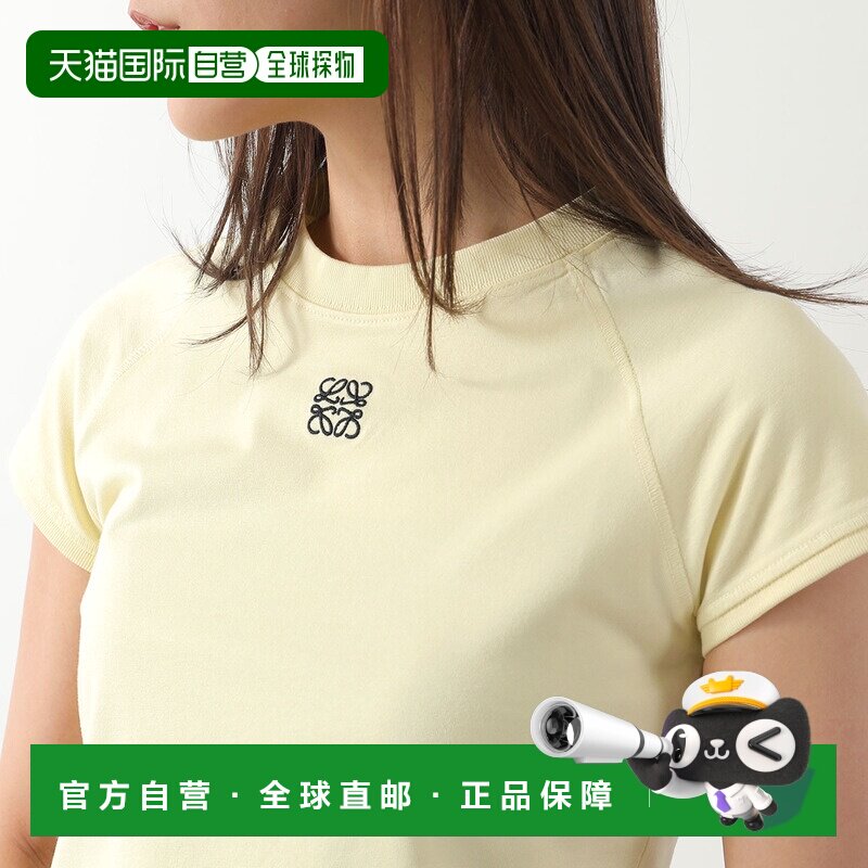日本直邮LOEWE 罗意威 女士 SMALL FIT 短袖T恤 S359Y22XA7 Anagr