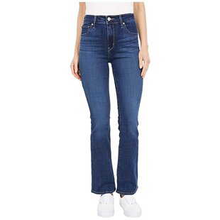 潮奢 Levi'S 李维斯 女士 725 高腰微喇裤