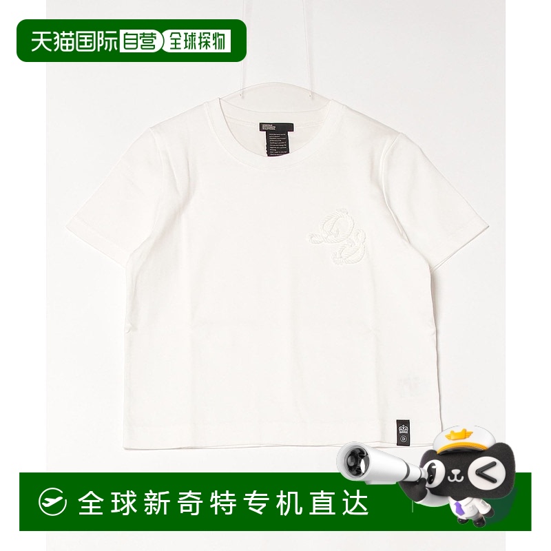 1h可退日本直邮DOUBLE STANDARD CLOTHING女士全棉刺绣Logo Tee