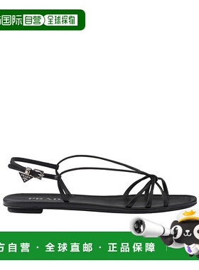 香港直邮Prada 徽标平底凉鞋 1X504N011F005普拉达拖鞋