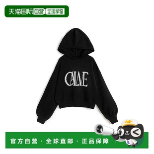 针织卫衣上衣PM644 带帽亮丝logo帽衫 日本直邮日潮 GRL