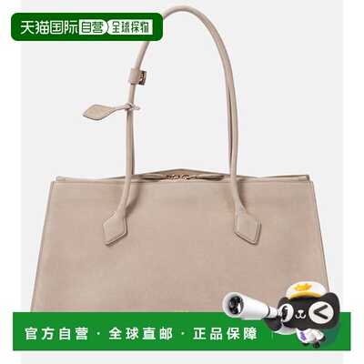1h可退 香港直邮alaia 女士 Le Teckel 皮革手提包 beige米色 舒