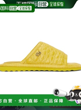 1h可退 香港直邮潮奢 BY FAR 女士 黄色 Ari 凉鞋 23CRARSDUKCCE