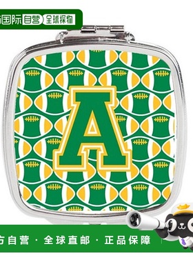 自营 Carolines Treasures CJ1069-ASCM 字母 A 足球绿色和正品