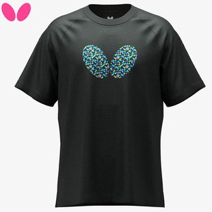 914 日本直邮Butterfly 46580 T恤 男女通用 乒乓球多款