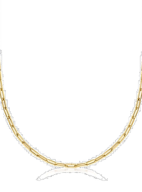 自营 Ross-Simons 意大利 14 克拉黄金回形针链式项链 - 18 英寸