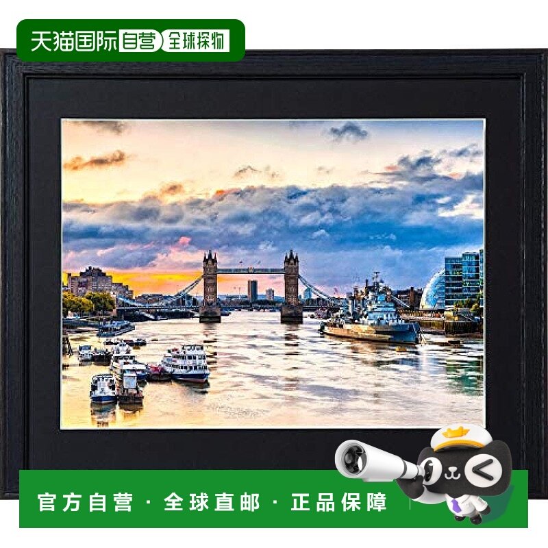 【日本直邮】Kenko画框波斯菊W4切木制 前面使用玻璃板黑色 