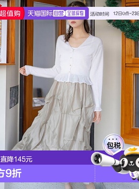 日本直邮Noela 随机塔克衬衫裙 裙子[N05236EW017236]伞裙