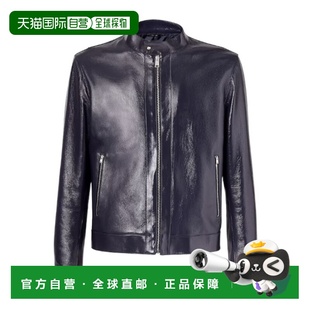 欧洲直邮fendi 皮质外套皮衣夹克 男士