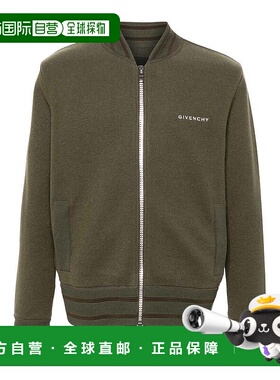 香港直邮GIVENCHY 男士夹克 BM014A4YFP305 AW2024 绿色