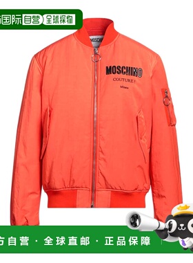 香港直邮潮奢 Moschino 莫斯奇诺 男士 短夹克 orange橙色 舒适时