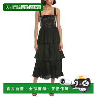 黑色 自营 中长连衣裙 Ozzy 美国奥莱直发服饰 AMUR