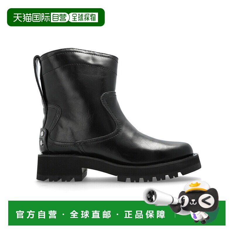 香港直邮GANNI 女士靴子 S3088099 AW2025 黑色 Ganni Black Synt