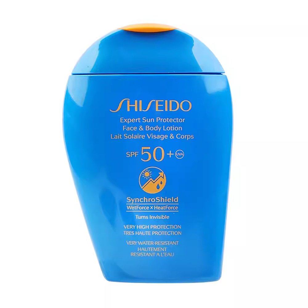 Shiseido资生堂蓝胖子水动力防晒乳清爽隔离霜欧版150ml