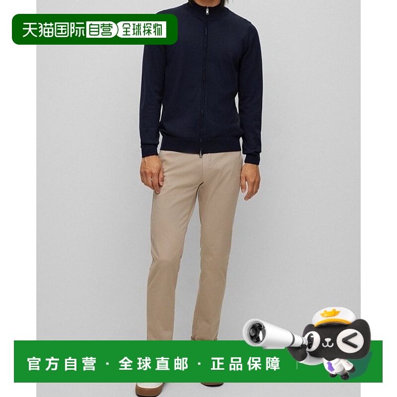 1h可退 香港直邮boss 男装 针织衫毛衣 高级感保暖流行穿搭羊毛