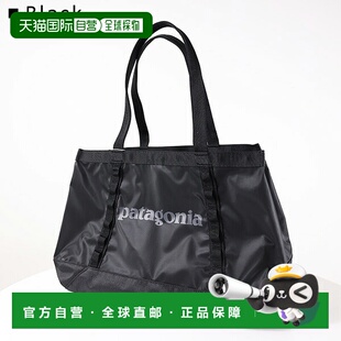 BLACK 手提包大容量A4兼容 HOLE 25L 户 TOTE 日本直邮Patagonia