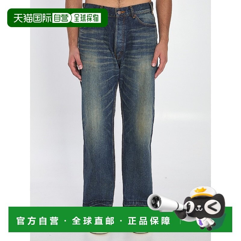 香港直邮CELINE 男士牛仔裤 2N785787DGBV3 AW2025 蓝色