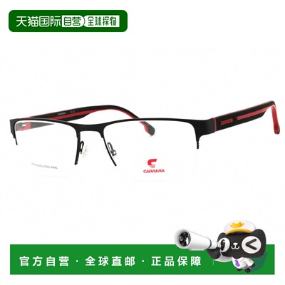 自营carreraRACE 8893 0BLX 00哑光黑54mm-哑光黑 美国奥莱直发