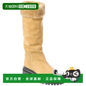 Schouler Boot Suede Shearling 自营Proenza High Knee beig