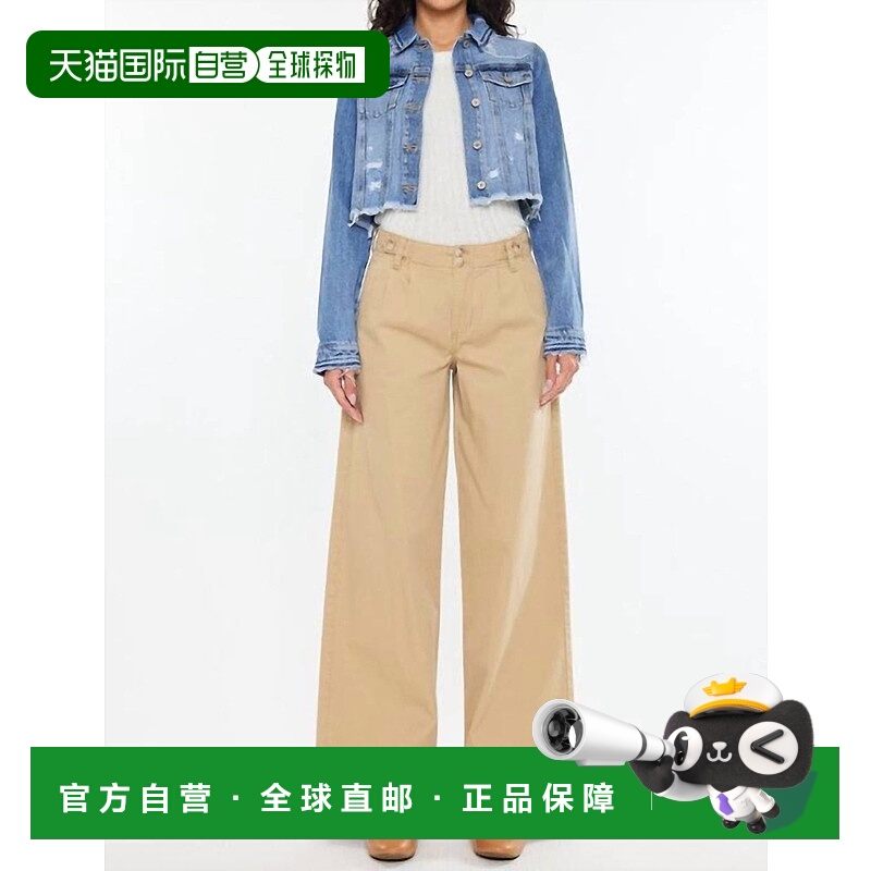 自营kancanCrop Fray Jacket In Light Denim - light denim 美国