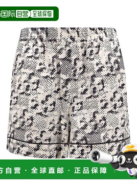 香港直邮TORY BURCH 女士短裤 167763113 SS2025 白色 Black shor