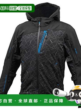 KOMINE摩托车服饰保暖冬季夹克黑色CE标准2级防风保护外套