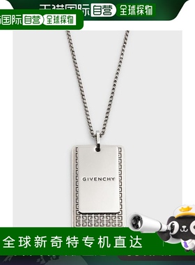 【美国直邮】givenchy  项链纪梵希银色吊坠