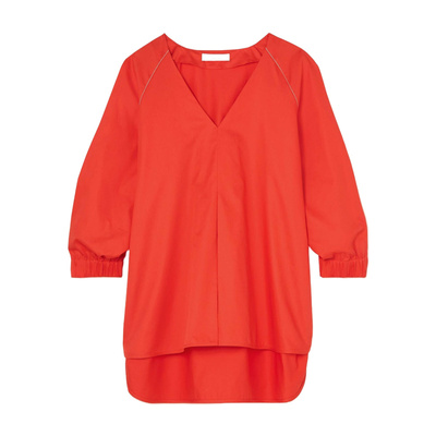 香港直邮MAX MARA 女士衬衫 3111013606004 AW2022 红色 Leisure