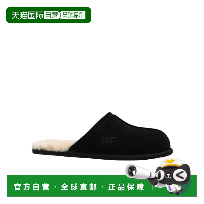 1h可退 香港直邮UGG 男士凉鞋 1101111BLK AW2024 黑色 平底拖鞋