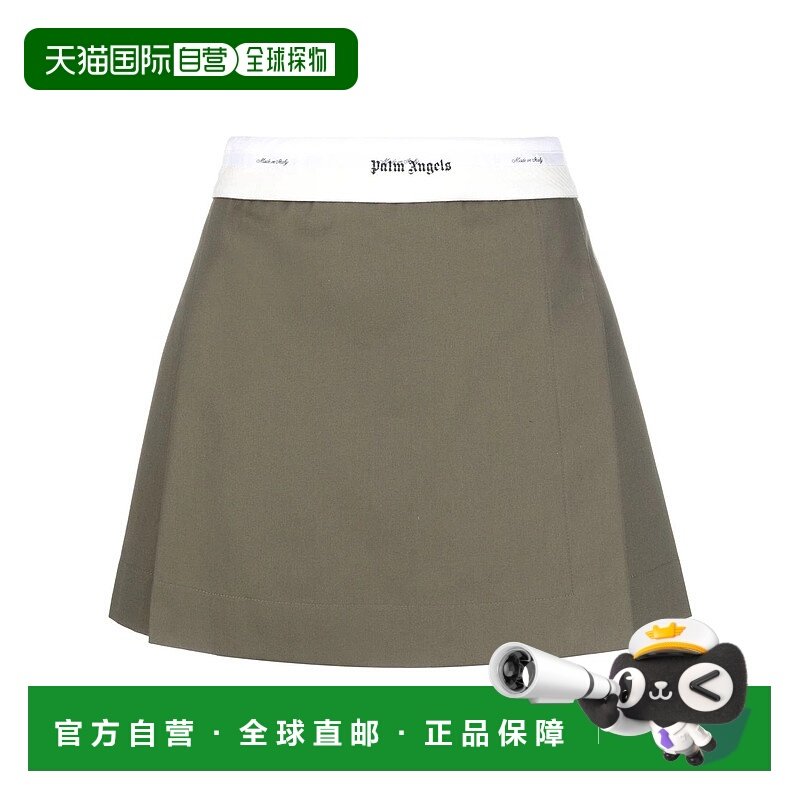 香港直邮PALM ANGELS 女士半身裙 PWCU001S23FAB0015601 AW2023