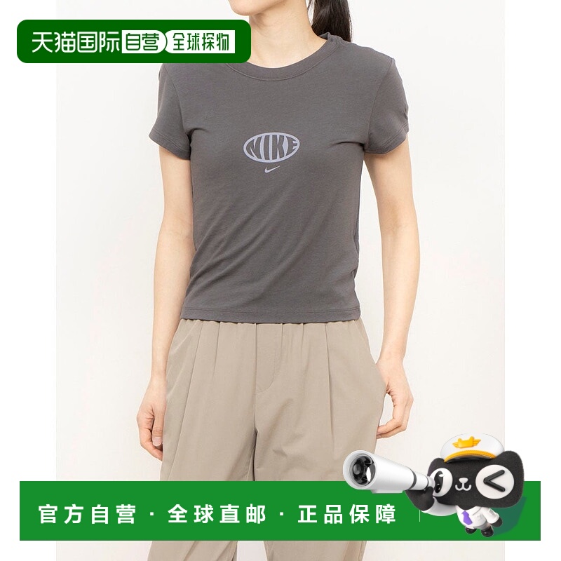 日本直邮 Nike 女士NSW Chill Knit MD Crop短袖T恤 [IB7567254]