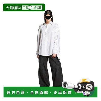 自营欧洲直邮Balenciaga巴黎世家 Knotted Cuff女士logo标识长袖