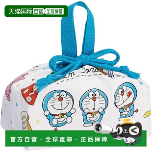 【日本直邮】Skater斯凯达 儿童用饭盒抽绳袋 哆啦A梦 KB7-A