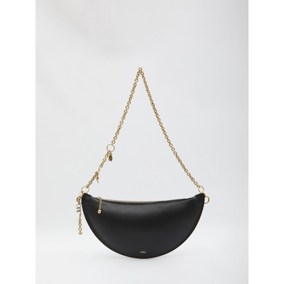 香港直邮CHLOÉ 女士斜挎包 CH25AS519P80001 AW2025 黑色 CHLOÉ I