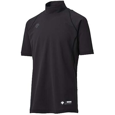 【日本直邮】迪桑特青年高领半袖棒球队服140cm黑色JSTD-720