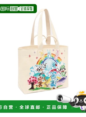 香港直邮KENZO 女士手提包 FG58SA911F3503 SS2026 白色 卡通大号