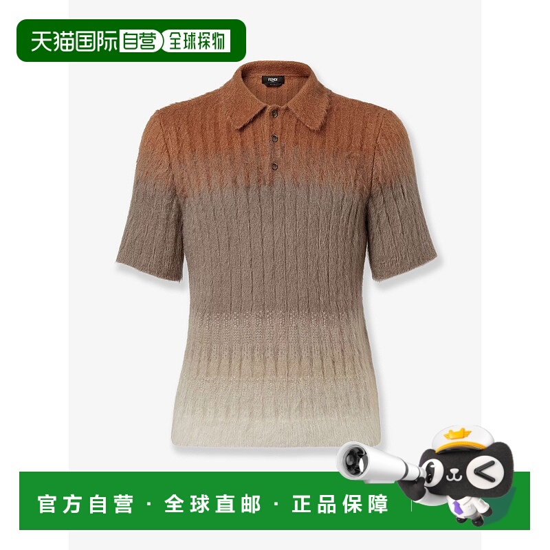 1h可退 香港直邮Fendi 芬迪 男士 短袖 Polo 衫 FZC162AOZU男装