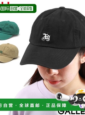 日本直邮 X-girl EMBLEM 6PANEL CAP 帽子 6 片棉帽棉质背带调节