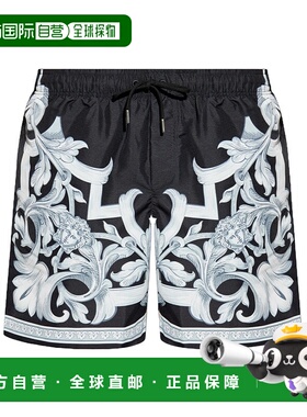香港直邮Versace 抽绳泳裤 10188841A15158
