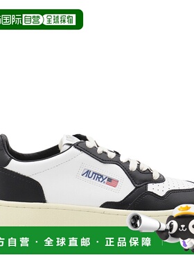 1h可退 香港直邮潮奢 AUTRY 女士 白色黑色运动鞋 PTLWWB01